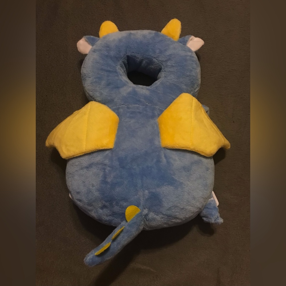 NWOT Dragon Plush Baby Head Protector